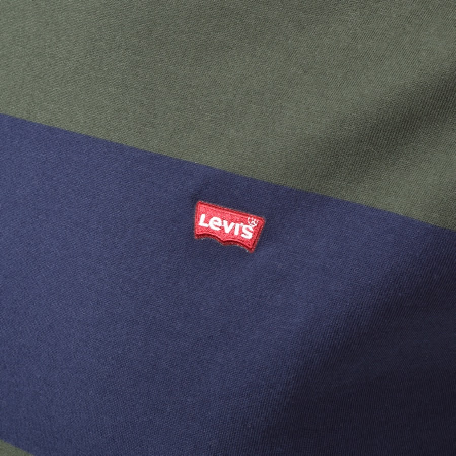 Alternative Image for ProductLevis Original Crew Neck Logo T Shirt Blue3